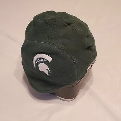 Michigan State Spartans YOUTH Beanie Trapper Hat KIDS Winter Hat Green • $7.64