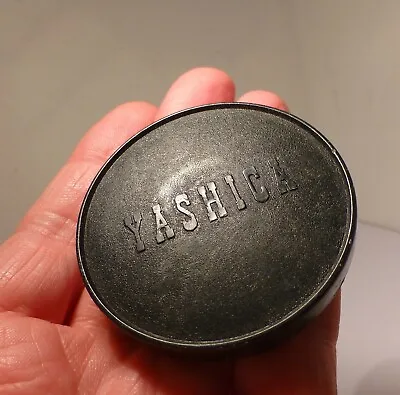 VINTAGE YASHICA 52mm PUSH FIT LENS CAP  PUSH FITS ONTO 52mm FILTERS (Y52 #3) • £6.95