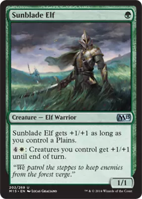 Sunblade Elf Magic 2015 - MTG • £0.99