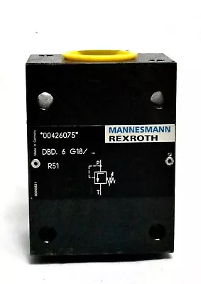 Rexroth Mannesmann DBD 6 G18 Pressure Relief Valve 00426075 • $119.99