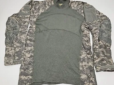 Massif US Army ACU Combat Uniform Shirt Digital Camo Size Medium Military • $29.99