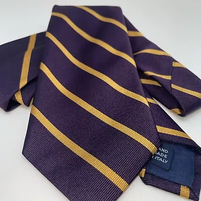 Polo By Ralph Lauren Handmade Italian Silk Tie 56x4” • $22