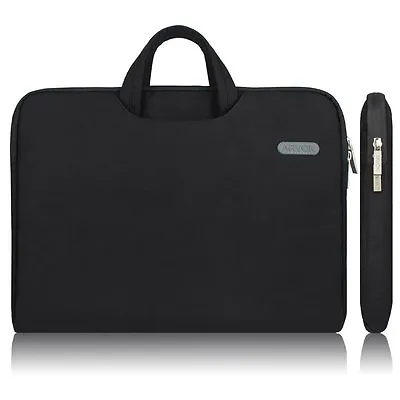 Arvok 17 17.3 Inch Water-resistant Canvas Fabric Laptop Sleeve With Handle & For • £20.25