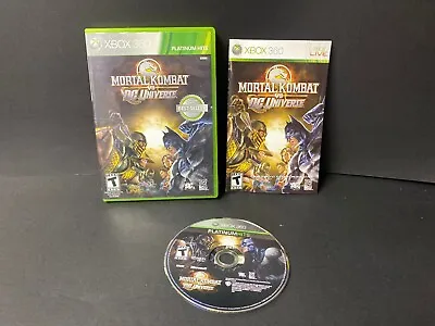 $15.99 • Buy Xbox 360 Video Game MORTAL KOMBAT VS DC UNIVERSE Complete W/ Manual