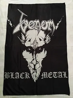VENOM - Black Metal FLAG Cloth POSTER Banner Heavy METAL Black Metal NWOBHM • $43.90