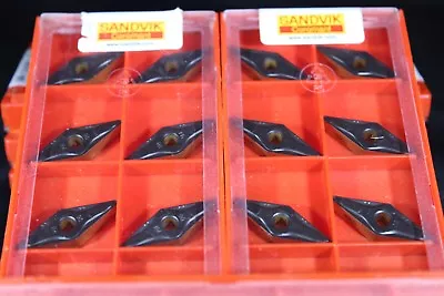 1 Box Of 10 Inserts - Vnmg 332-pm 4305 Sandvik • $109.89