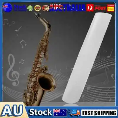$6.69 • Buy Resin Plastic Sax Saxophone Reed Woodwind Instrument Parts (Tenor White) AU