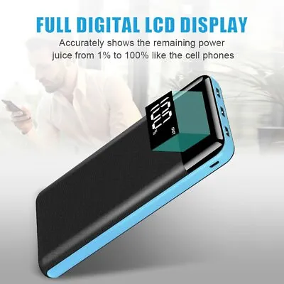 10000mAh Portable Waterproof  Power Bank USB Battery Charger Travel Use • $12.50