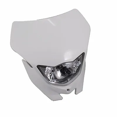 White Head Light Headlight For Kawasaki Suzuki Yamaha  Dirt Bike Off-Road KDX • $27.90