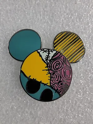 Sally Nightmare Before Christmas Mickey Mouse Head Icon Disney Lapel Pin • $7.99