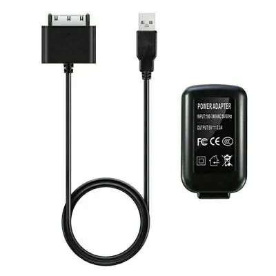 USB Sync Data Charging Cable Charger+10W AC Adapter Fit For Toshiba AT200/AT300 • $19.61