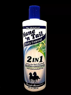 Mane'n Tail Daily Control 2 In 1 Anti Dandruff Shampoo & Conditioner  12oz • $5.19