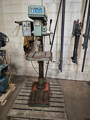Ellis 9400 Variable Speed 2hp Floor Standing Drill Press W/ Forward And Reverse • $3500