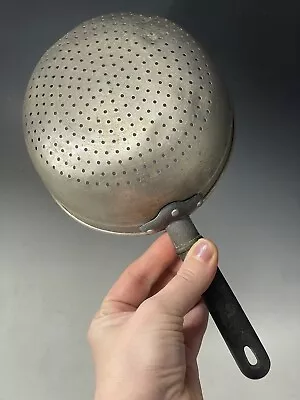 Vintage 20th C. Metal Made In Italy Colander Sieve Strainer Italian Kitchen • $15