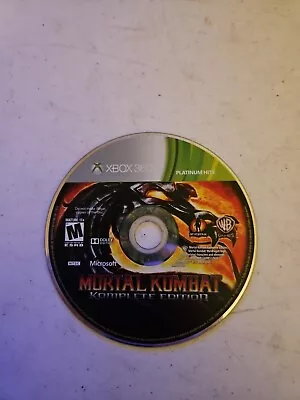 Mortal Kombat (Microsoft Xbox 360 2011) Disc Only / Tested / Ships Fast • $15.99