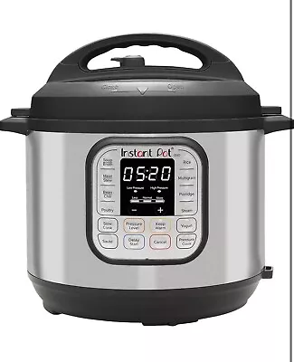 Instant Pot 7 In 1 - 6Qt Duo Pressure Cooker - Silver • $70