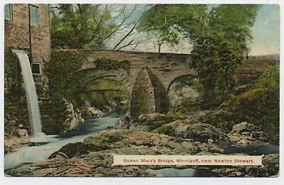 £3.95 • Buy Queen Marys Bridge Minnigaff Newton Stewart Dumfries & Galloway Postcard H7