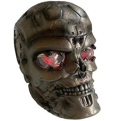 Terminator Salvation T-600 Voice N Vision Mask Voice Changer Cosplay Helmet 2009 • $79.95
