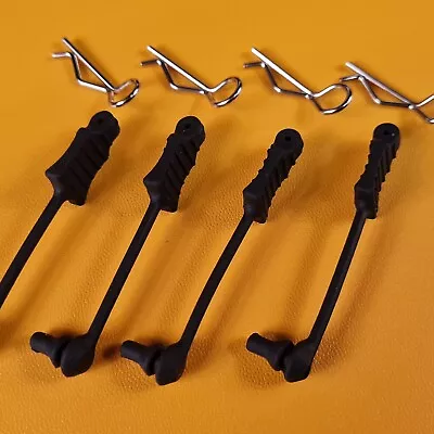 4 Pcs RC Car Body Pins Body Clips With Rubber Retainers  • £4.79