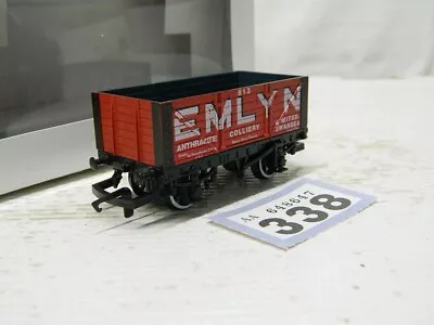 Hornby 00 Gauge 7 Plank Open Wagon Emlyn Anthracite Colliery 813 Item No R118 • £8