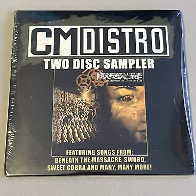 CM Distro 2006 2 Disc Sampler Music CD- SwordSweet Cobra Beneath The Massacre… • $12.95