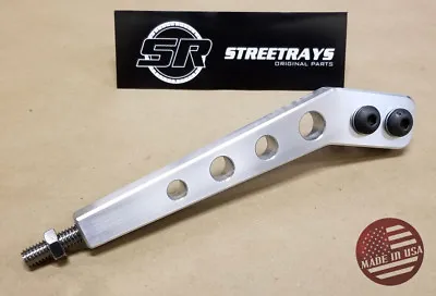 [SR] Billet 8  Bent Shifter Handle Lever For Tremec T5 T45 T56 Hurst Mustang V2 • $35.90