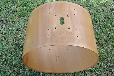 RARE 1979 SONOR-PHONIC 22  BASS DRUM SHELL In OAK VENEER For YOUR DRUM SET! G889 • $359.96