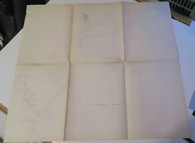 1851 U S Coast Survey MapLI To Cape HenlopenCT & NJ CoastsBaysSoundsInlets • $19.95