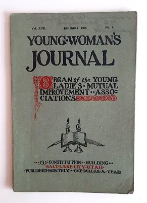 Young Woman's Journal Jan 1906 LDS Mormon Later Day Saints Magazine Antique • $9.35