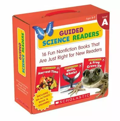 Guided Science Readers Parent Pack: Level A: 16 Fun Nonfiction Books That Are Ju • $16.47