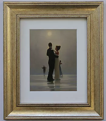 £24 • Buy Dance Me To The End Of Love By Jack Vettriano Framed & Mounted Art Print Gold