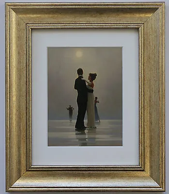 Dance Me To The End Of Love By Jack Vettriano Framed & Mounted Art Print Gold • £24