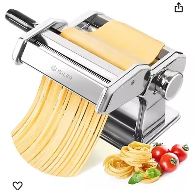 Pasta Machine ISILER 9 Adjustable Thickness Pasta Maker • $29.99