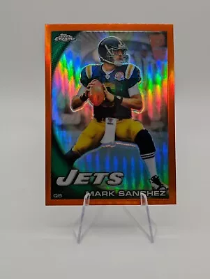 Mark Sanchez 2010 Topps Chrome Orange Refractor #C206 Jets • $2.02