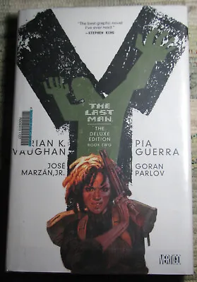 Y: THE LAST MAN The Deluxe Edition Book Two By Rian K. Vaughan 2009 Hardcover • $28.45