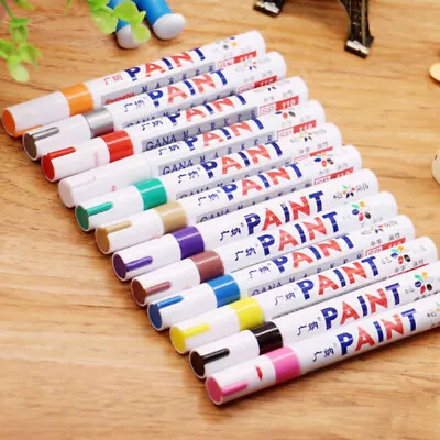 Acrylic Paint Marker Pen Set Paint Pens For RocksGlassWoodPlastic Stone 5/10 • £5.99