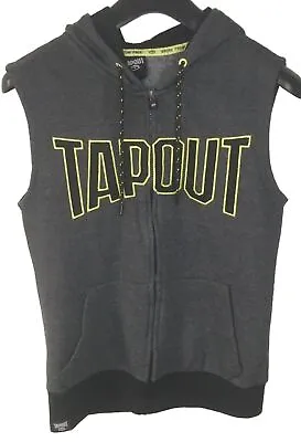 Tapout Sleeveless Jacket Men’s Small Hoodie • £13.50