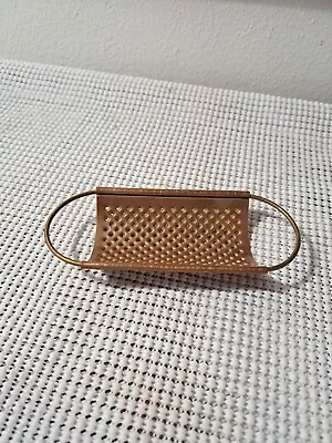 Vintage Copper And Brass Grater & Zester - Decorative • $22.50