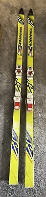 Vintage Rossignol 7S Equipe Downhill Slalom Race Skis 205cm Marker M48 Bindings • $99.98