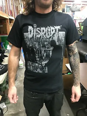 DISRUPT Shirt Discharge Venom Motorhead Inepsy G.i.s.m. Kbd Metal Punk  Dystopia • $18