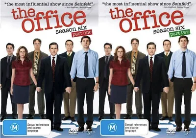 The Office Complete US Season Series 6 TV Show DVD Set NEW Steve Carell Comedy • $49.95