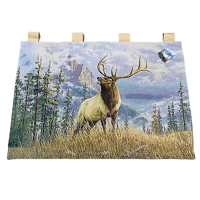 High Mountain Elk Tapestry Wall Hanging ~ Artist James Hautman • $44.99