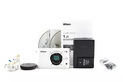Nikon 1 J1 Body White W/Charger Digital Camera From JAPAN [Exc+++] #2102253A • $166.91