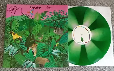 Signed - Turnover - Good Nature - Newbury Comics Green & Pink Pinwheel Vinyl !  • £124.99