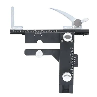 Microscope X-Y Movable Stage Metal Attachable Mechanical Stage 60mm Scale Ruler  • £15.60