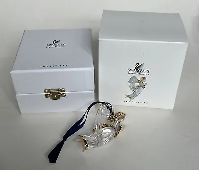 $100 • Buy Swarovski Crystal Christmas 2000 Angel Ornament Original Box Austria 243453
