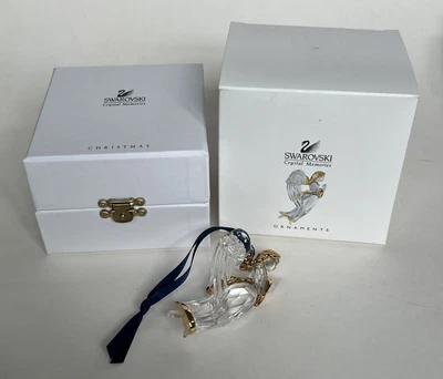 $100 • Buy Swarovski Crystal Christmas 2000 Angel Ornament Original Box Austria 243453