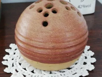 PANTYSCALLOG Welsh Studio Pottery Pot Insence Holder? Excellent  • £9.99