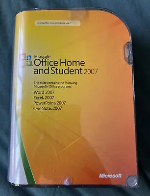 Microsoft Office Home And Student 2007 • $18