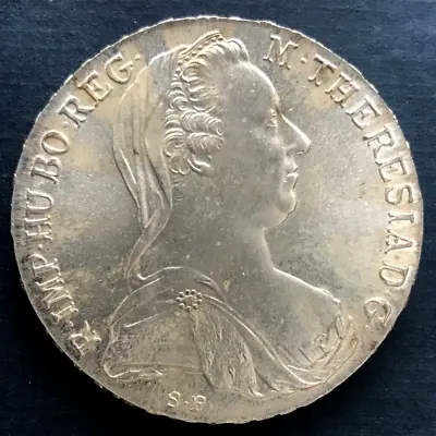 🇦🇹🇦🇹 1780 Austria Thaler  Struck 1890 Maria Theresia Hafner H50a Coin 🇦🇹 • $76.50